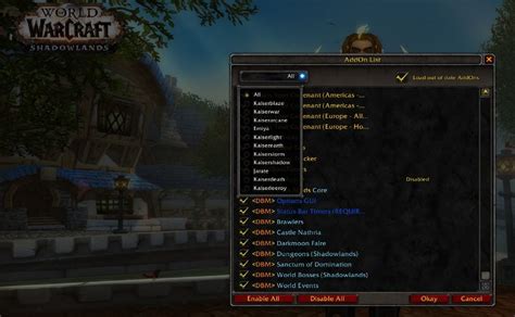 wow game|Addon Tab in Options Menu Missing .